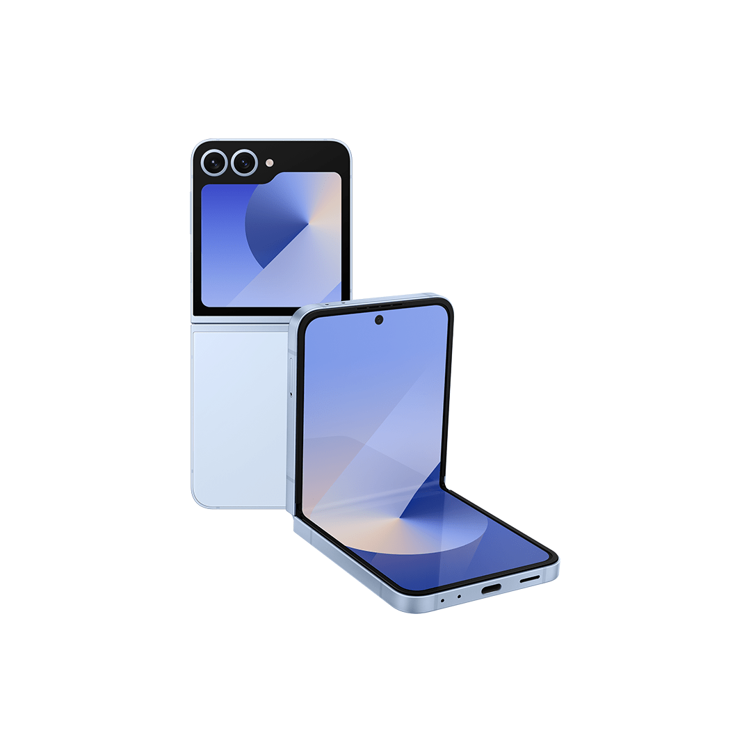 Samsung Galaxy Flip6 5G 12GB 512GB - Blue in Qatar Samsung Galaxy Flip6 5G 12GB 512GB - Blue in Qatar